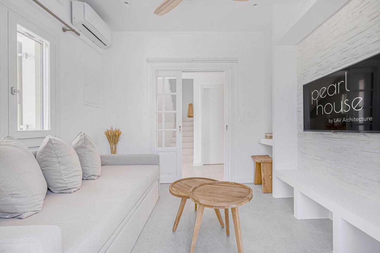 Pearl House - Luxurious New Beach Villa In Spetses Stunning View Ligoneri ภายนอก รูปภาพ